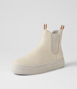 SUNNIE DJ IVORY IVORY SOLE LEATHER