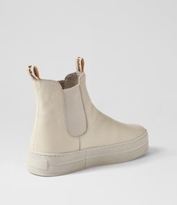 SUNNIE DJ IVORY IVORY SOLE LEATHER