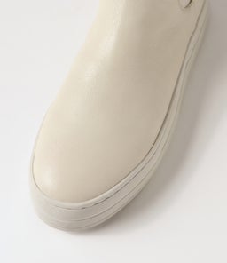 SUNNIE DJ IVORY IVORY SOLE LEATHER