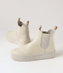 SUNNIE DJ IVORY IVORY SOLE LEATHER