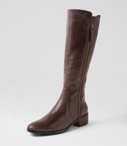 TIERNEY DJ DK CHOC LEATHER
