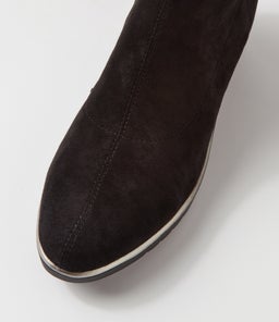 UBER DJ BLACK STRETCH MICROSUEDE