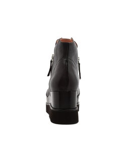 WAISY DJ BLACK BLACK&BLACK LEATHER SOLE