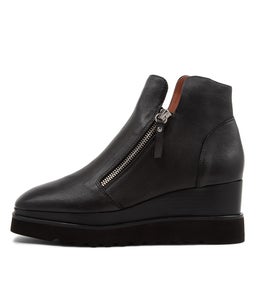 WAISY DJ BLACK BLACK&BLACK LEATHER SOLE