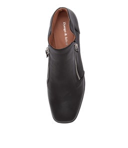 WAISY DJ BLACK BLACK&BLACK LEATHER SOLE