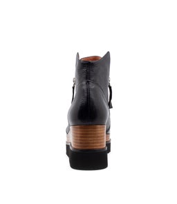 WAISY DJ BLACK NAT&BLACK LEATHER SOLE