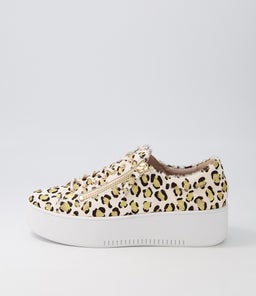 WOLFIE DJ WHITE&GOLD LEOPARD PONY