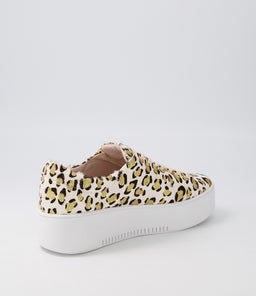 WOLFIE DJ WHITE&GOLD LEOPARD PONY