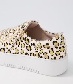 WOLFIE DJ WHITE&GOLD LEOPARD PONY