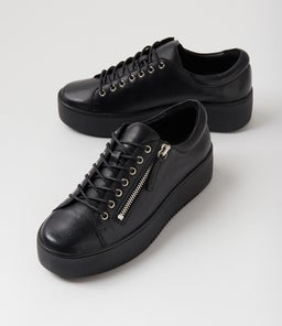 WOLFIE DJ BLACK BLACK SOLE LEATHER