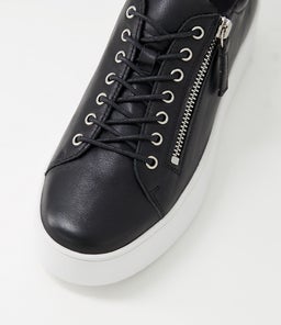 WOLFIE DJ BLACK WHITE SOLE LEATHER