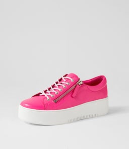 WOLFIE DJ HOT PINK WHITE SOLE LEATHER