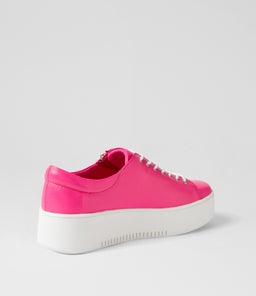 WOLFIE DJ HOT PINK WHITE SOLE LEATHER