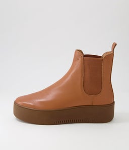 WYLDER DJ SCOTCH LT CHOC SOLE LEATHER