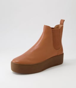 WYLDER DJ SCOTCH LT CHOC SOLE LEATHER