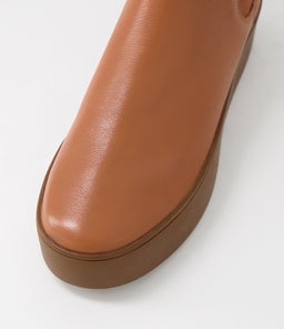 WYLDER DJ SCOTCH LT CHOC SOLE LEATHER