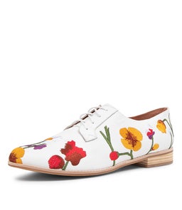 AUBRIE DJL WHITE MULTI LEATHER