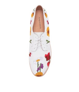 AUBRIE DJL WHITE MULTI LEATHER