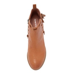 SHAMSA DJL DK TAN LEATHER