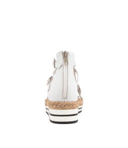 ACCRA DJ WHITE LEATHER