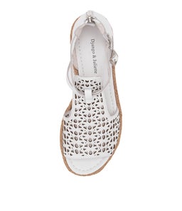 ACCRA DJ WHITE LEATHER