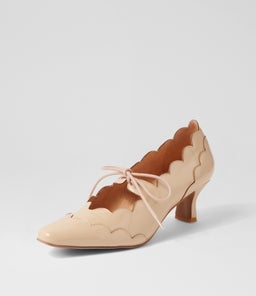 CADDIE DJ LATTE PATENT LEATHER
