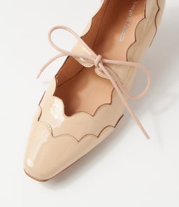 CADDIE DJ LATTE PATENT LEATHER