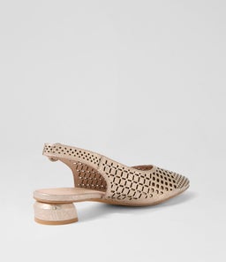 FABBI DJ CHAMPAGNE CRUSH LEATHER