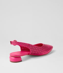 FABBI DJ HOT PINK LEATHER