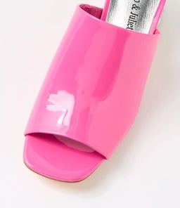 PANSIE DJ FUCHSIA PATENT LEATHER