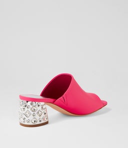 PANSIE DJ HOT PINK LEATHER