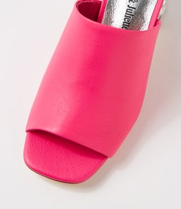 PANSIE DJ HOT PINK LEATHER