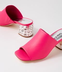 PANSIE DJ HOT PINK LEATHER