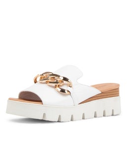 RABLISE DJ WHITE WHITE SOLE LEATHER
