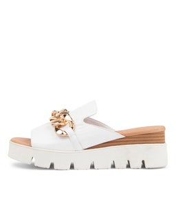 RABLISE DJ WHITE WHITE SOLE LEATHER