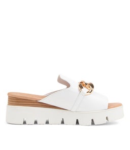 RABLISE DJ WHITE WHITE SOLE LEATHER