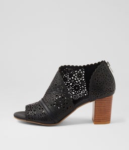 SANFORD DJ NEW BLACK NATURAL HEEL LEATHER