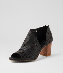SANFORD DJ NEW BLACK NATURAL HEEL LEATHER