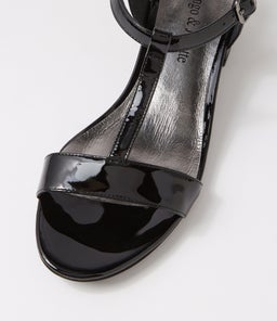 TANER DJ BLACK PATENT LEATHER