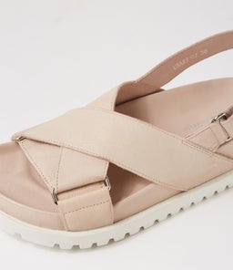 UBARI DJ NUDE WHITE SOLE LEATHER