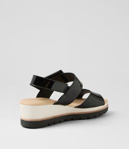 WACIE DJ BLACK BLACK SOLE PATENT LEATHER