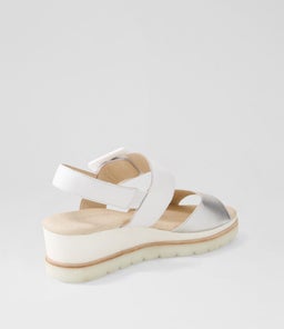 WACIE DJ SILVER WHITE LEATHER