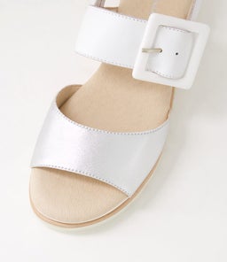 WACIE DJ SILVER WHITE LEATHER