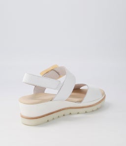 WACIE DJ WHITE LEATHER