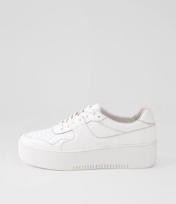 WABECA DJ WHITE WHITE SOLE LEATHER