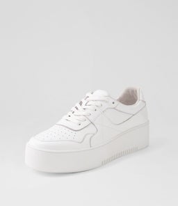 WABECA DJ WHITE WHITE SOLE LEATHER