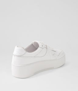 WABECA DJ WHITE WHITE SOLE LEATHER