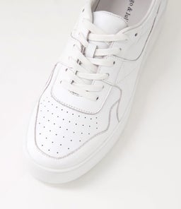 WABECA DJ WHITE WHITE SOLE LEATHER