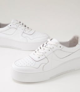 WABECA DJ WHITE WHITE SOLE LEATHER