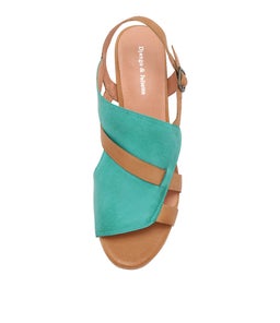 BALTIMORE DJL LT EMERALD DK TAN LEATHER